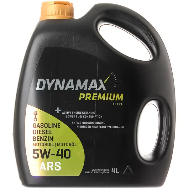 Олива 5W40 A3/B4 4L DYNAMAX ULTRA