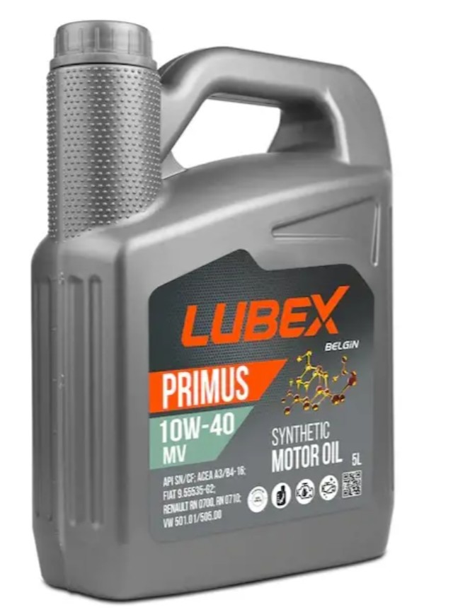 LUBEX PRIMUS MV 10w40 5л (4) API SN/CF; ACEA A3/B4; RN 0710; MB 229.3