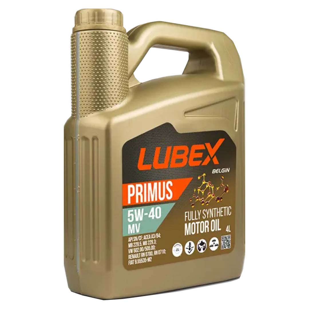 LUBEX PRIMUS MV 5w40 4л (4) API SN/CF; ACEA A3/B4; RN 0710; MB 229.5; VW 502.00/505.00