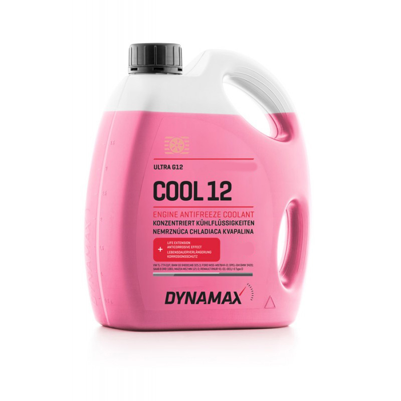 Антифриз DYNAMAX COOL ULTRA G12 -37 4л красн. (3)