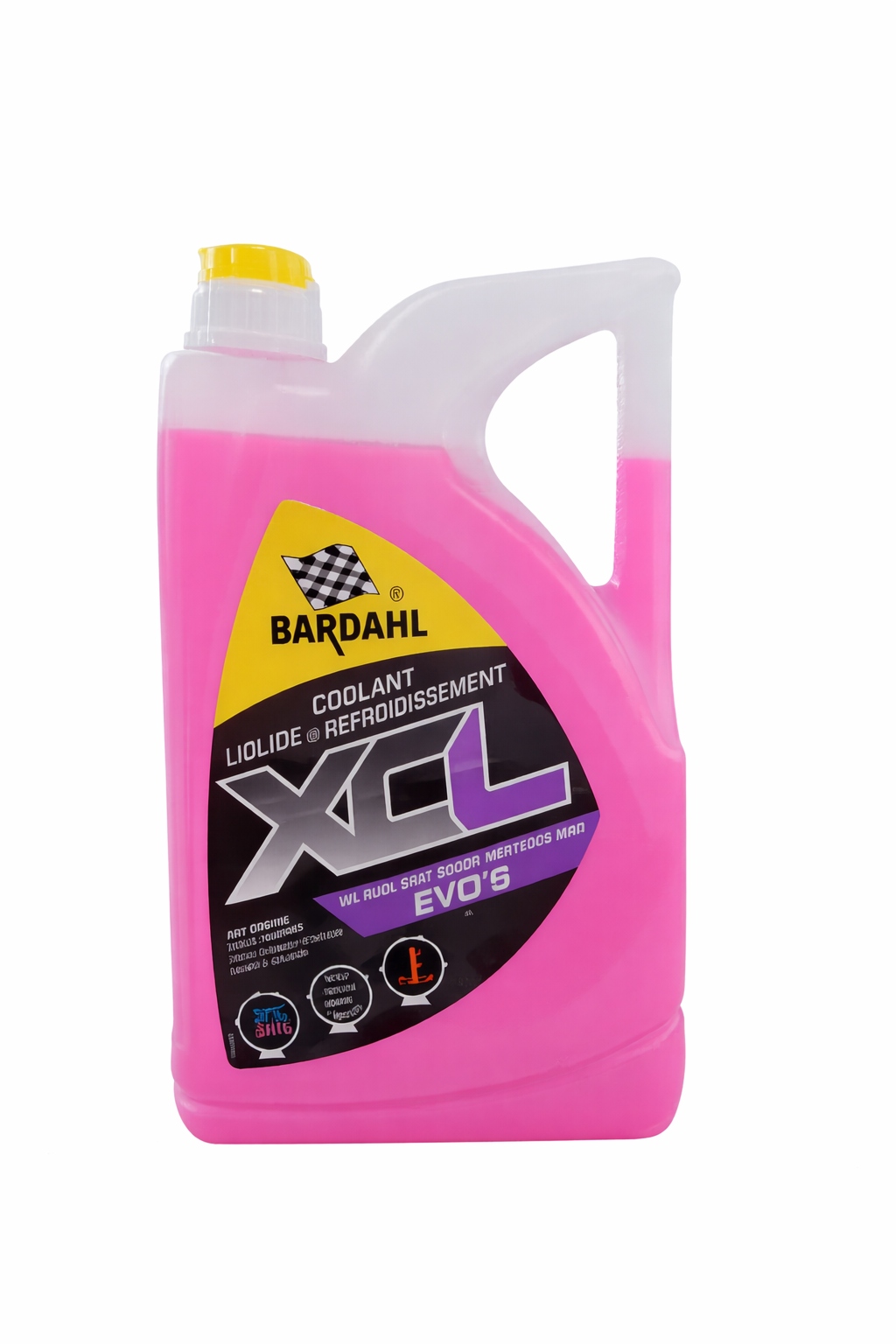 Антифриз G12++ (-37) BARDAHL XCL Evo LIQUIDE DE REFROIDISSEMENT (для гибридов) 5л 36653 (3)