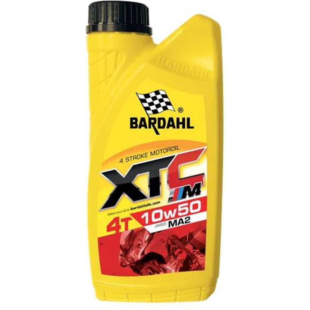 BARDAHL XTC-M 4T 10W50 MOTO API SN/JASO MA2 1л 35941 (12)