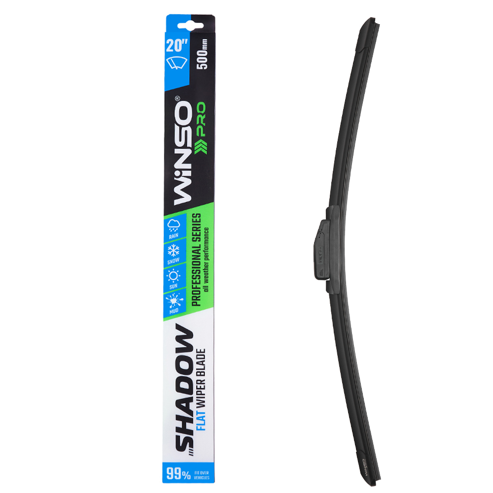 Щітки склоочисника безкаркасні Winso Pro Shadow 20/500мм 117500 (50)