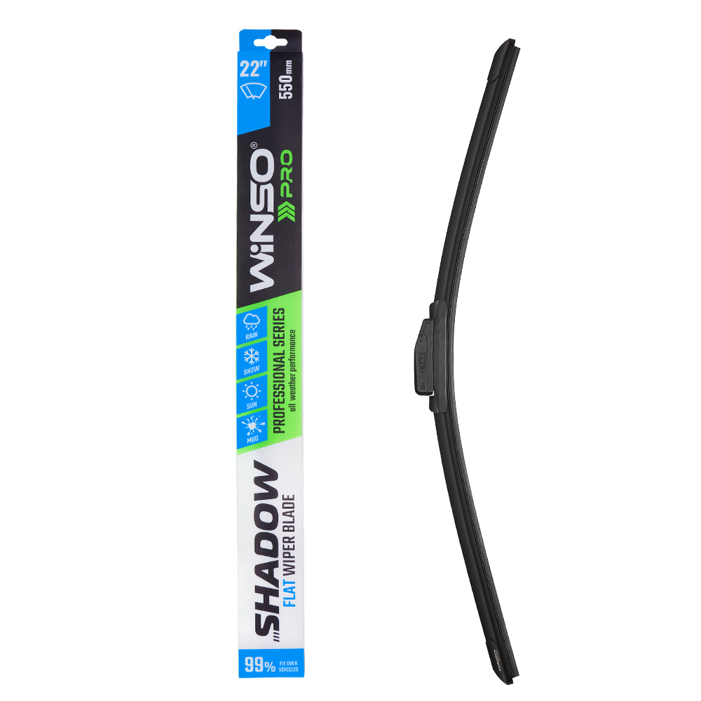 Щітки склоочисника безкаркасні Winso Pro Shadow 22/550мм 117550 (50)