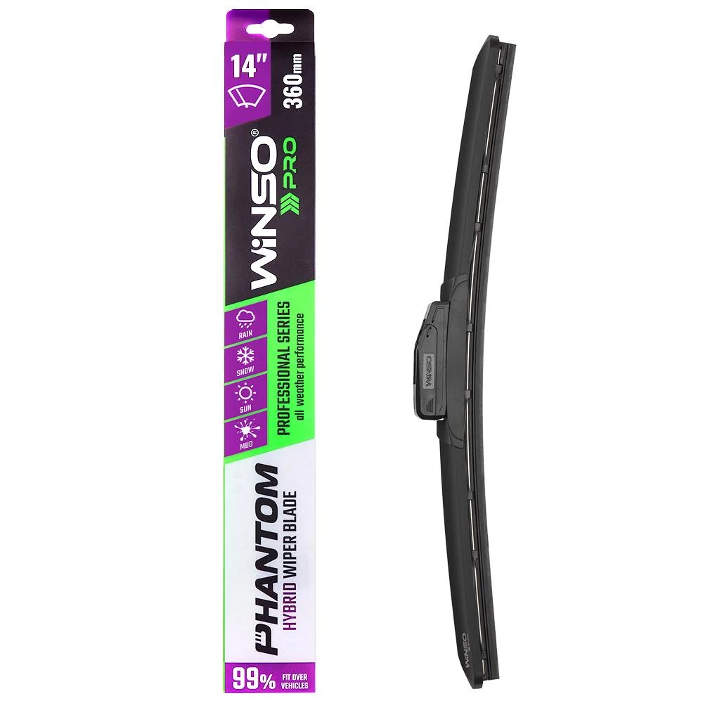 Щітки склоочисника гібридні Winso Pro Phantom 14/360мм 118360 (50)