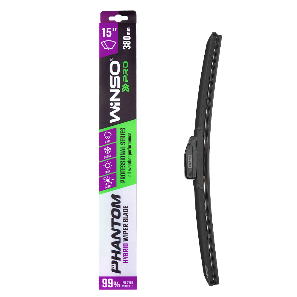 Щітки склоочисника гібридні Winso Pro Phantom 15/380мм 118380 (50)