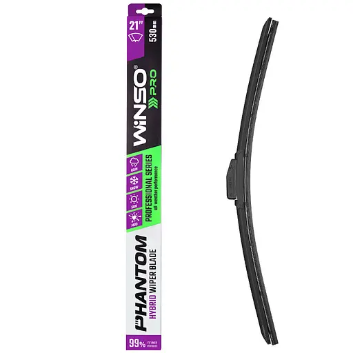 Щітки склоочисника гібридні Winso Pro Phantom 21/530мм 118530 (50)